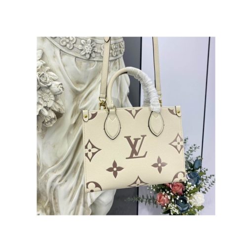 Louis Vuitton Onthego PM M45779 M45654 M45659 Beige - Image 3