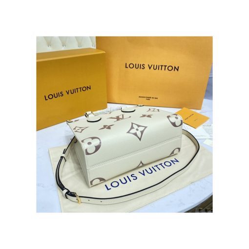 Louis Vuitton Onthego PM M45779 M45654 M45659 Beige - Image 7