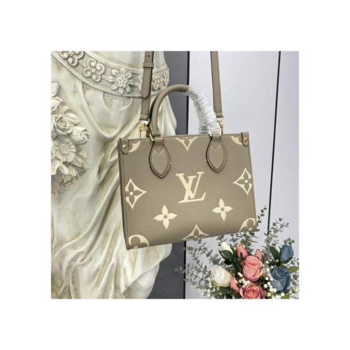 Louis Vuitton Onthego PM M45779 M45654 M45659 Grey - Image 3