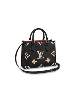 Louis Vuitton Onthego PM M45779 M45654 M45659 Black