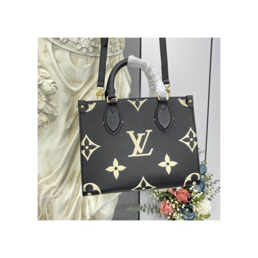 Louis Vuitton Onthego PM M45779 M45654 M45659 Black - Image 4