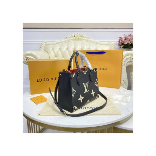 Louis Vuitton Onthego PM M45779 M45654 M45659 Black - Image 6