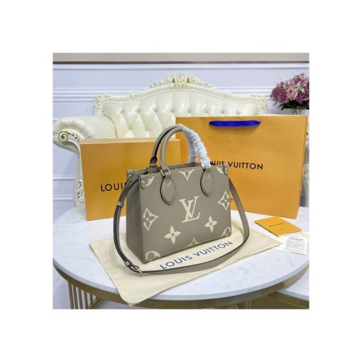Louis Vuitton Onthego PM M45779 M45654 M45659 Grey - Image 5