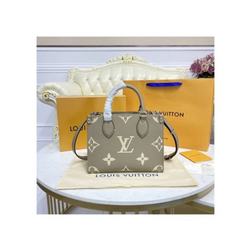 Louis Vuitton Onthego PM M45779 M45654 M45659 Grey - Image 6