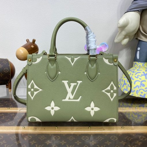 Louis Vuitton OnTheGo PM M46647 Kaki Creme - Image 3