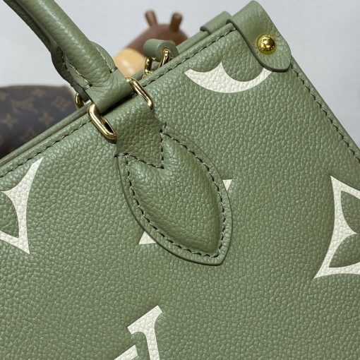 Louis Vuitton OnTheGo PM M46647 Kaki Creme - Image 7