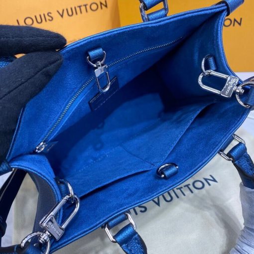 Louis Vuitton Onthego PM M58956 Navy Nacre - Image 14