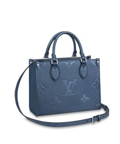 Louis Vuitton Onthego PM M58956 Navy Nacre