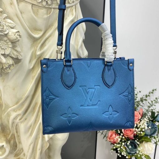 Louis Vuitton Onthego PM M58956 Navy Nacre - Image 4