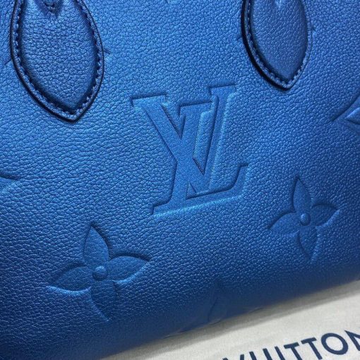 Louis Vuitton Onthego PM M58956 Navy Nacre - Image 9