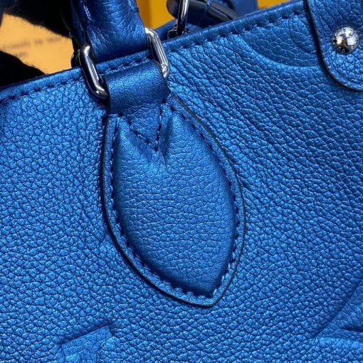Louis Vuitton Onthego PM M58956 Navy Nacre - Image 10