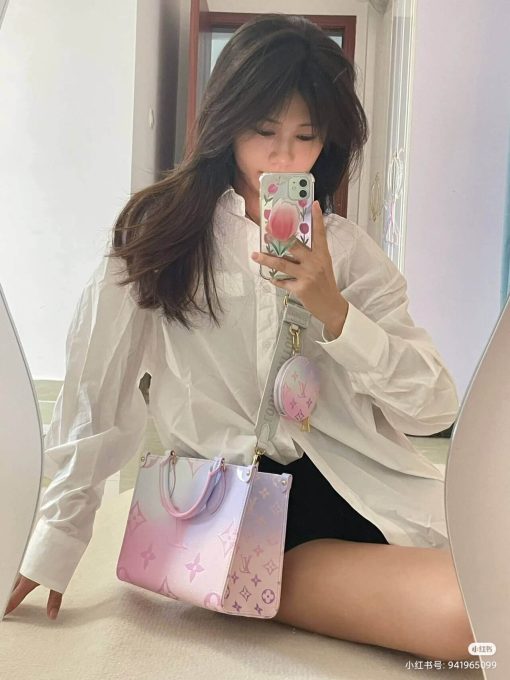 Louis Vuitton Onthego PM M59856 Sunrise Pastel - Image 3