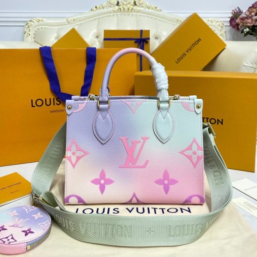 Louis Vuitton Onthego PM M59856 Sunrise Pastel - Image 7