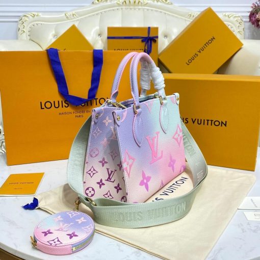 Louis Vuitton Onthego PM M59856 Sunrise Pastel - Image 8