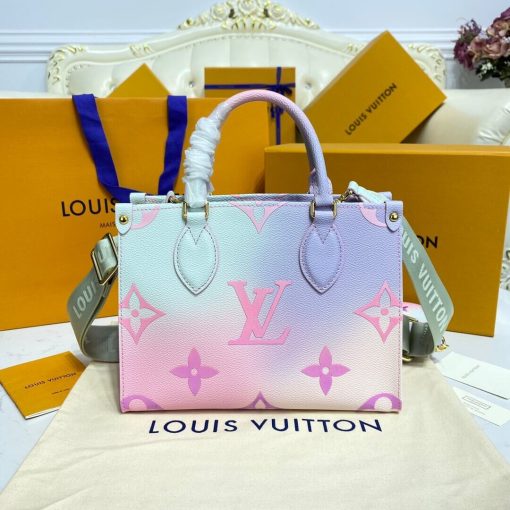 Louis Vuitton Onthego PM M59856 Sunrise Pastel - Image 9