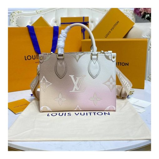 Louis Vuitton OnTheGo PM M59856 Sunset Kaki - Image 3