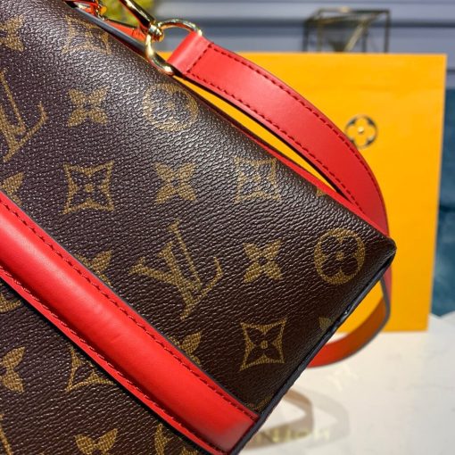 Louis Vuitton Open Handbag BB M44898 Red - Image 5