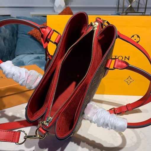 Louis Vuitton Open Handbag BB M44898 Red - Image 9