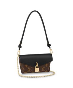 Louis Vuitton Padlock On Strap M80559 M80763 Black
