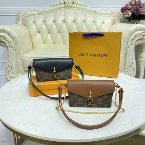 Louis Vuitton Padlock On Strap M80559 M80763 Black - Image 17