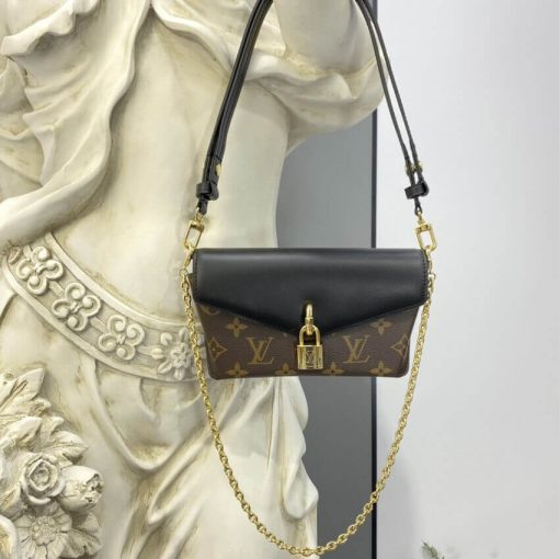 Louis Vuitton Padlock On Strap M80559 M80763 Black - Image 4