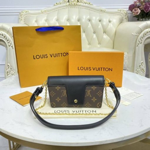 Louis Vuitton Padlock On Strap M80559 M80763 Black - Image 7