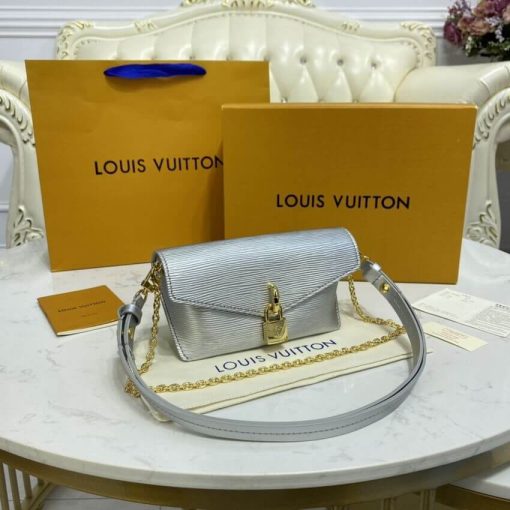 Louis Vuitton Padlock On Strap M80682 M80819 Silver - Image 4