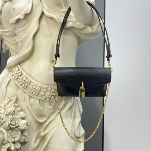 Louis Vuitton Padlock On Strap M80682 M80819 Black - Image 4