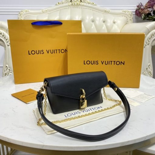 Louis Vuitton Padlock On Strap M80682 M80819 Black - Image 6