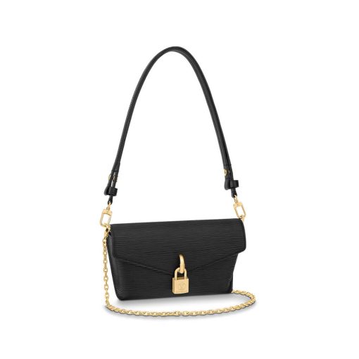 Louis Vuitton Padlock On Strap M80682 M80819 Black