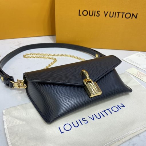 Louis Vuitton Padlock On Strap M80682 M80819 Black - Image 8