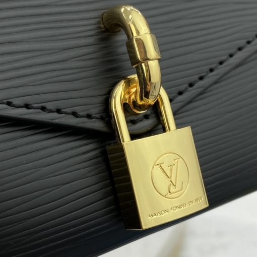 Louis Vuitton Padlock On Strap M80682 M80819 Black - Image 9