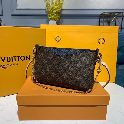 Louis Vuitton Pallas Clutch M41638 M41639 M44058 M44037 Burgundy - Image 12