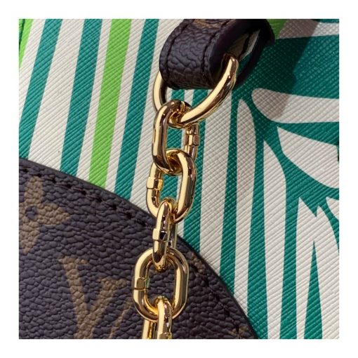Louis Vuitton Palm Print Twist MM Bag M50282 - Image 12