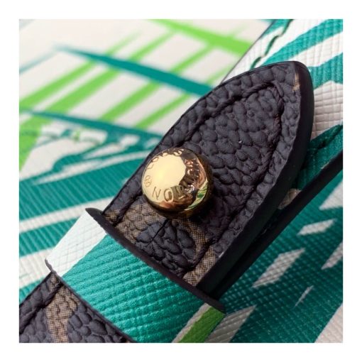 Louis Vuitton Palm Print Twist MM Bag M50282 - Image 13