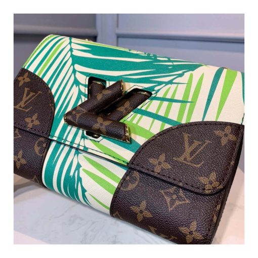 Louis Vuitton Palm Print Twist MM Bag M50282 - Image 4