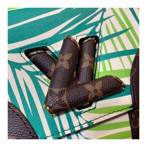 Louis Vuitton Palm Print Twist MM Bag M50282 - Image 5