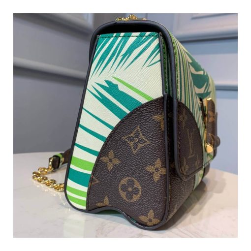 Louis Vuitton Palm Print Twist MM Bag M50282 - Image 6