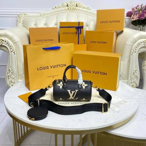 Louis Vuitton Papillon BB M45980 Black/Beige - Image 3