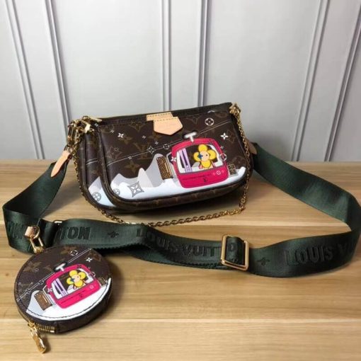 Louis Vuitton Paris Multi Pochette Accessoires M44813 Green - Image 2