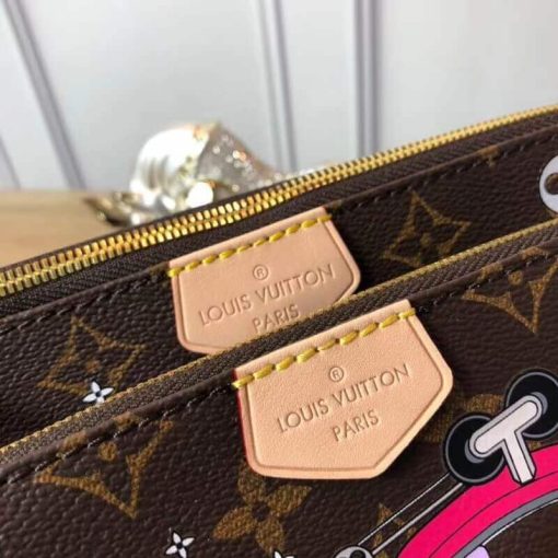 Louis Vuitton Paris Multi Pochette Accessoires M44813 Pink - Image 6