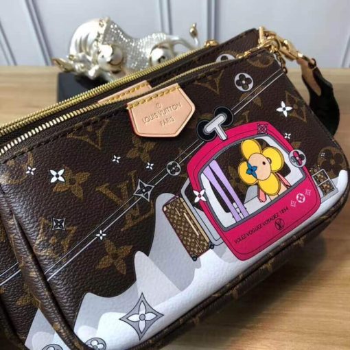 Louis Vuitton Paris Multi Pochette Accessoires M44813 Green - Image 4