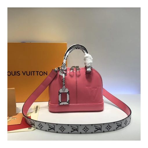 Louis Vuitton Patent Leather Alma BB M54785 Vieux Rose