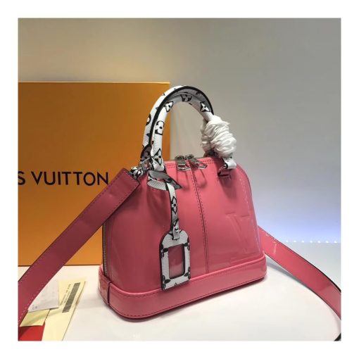 Louis Vuitton Patent Leather Alma BB M54785 Vieux Rose - Image 2