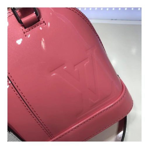 Louis Vuitton Patent Leather Alma BB M54785 Vieux Rose - Image 3