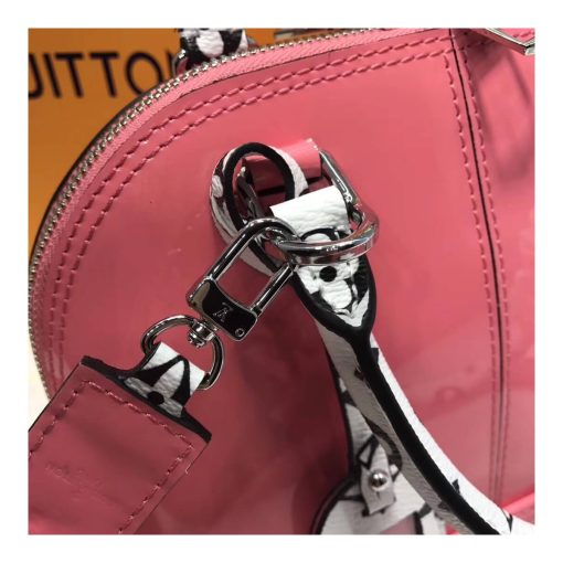Louis Vuitton Patent Leather Alma BB M54785 Vieux Rose - Image 5
