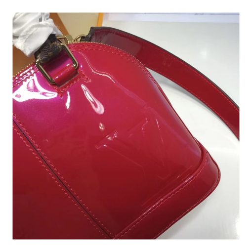 Louis Vuitton Patent Leather Alma BB M54785 Red - Image 4