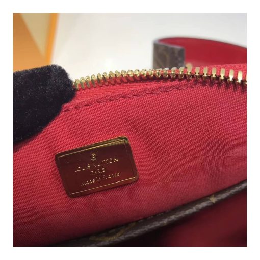 Louis Vuitton Patent Leather Alma BB M54785 Red - Image 10