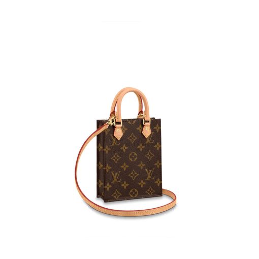 Louis Vuitton Petit Sac Plat M69442 Brown