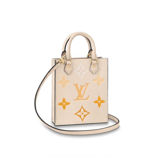 Louis Vuitton Petit Sac Plat M80449 Cream